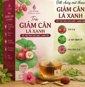 Trà Thảo Mộc Giảm Cân Lá Xanh: Liệu Pháp Đốt Mỡ Tự Nhiên