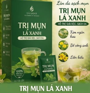 Trà Thảo Dược Trị Mụn Lá Xanh: Giải Pháp Xóa Mờ Thâm Nám Tự Nhiên