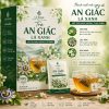 Trà An Giấc Lá Xanh từ tâm sen, lạc tiên và hoa nhài giúp thư giãn tinh thần, hỗ trợ ngủ ngon, ngủ sâu giấc và giảm căng thẳng tự nhiên.