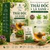 Trà Thải Độc Lá Xanh hỗ trợ thanh lọc cơ thể từ atiso cỏ ngọt và diệp hạ châu thiên nhiên